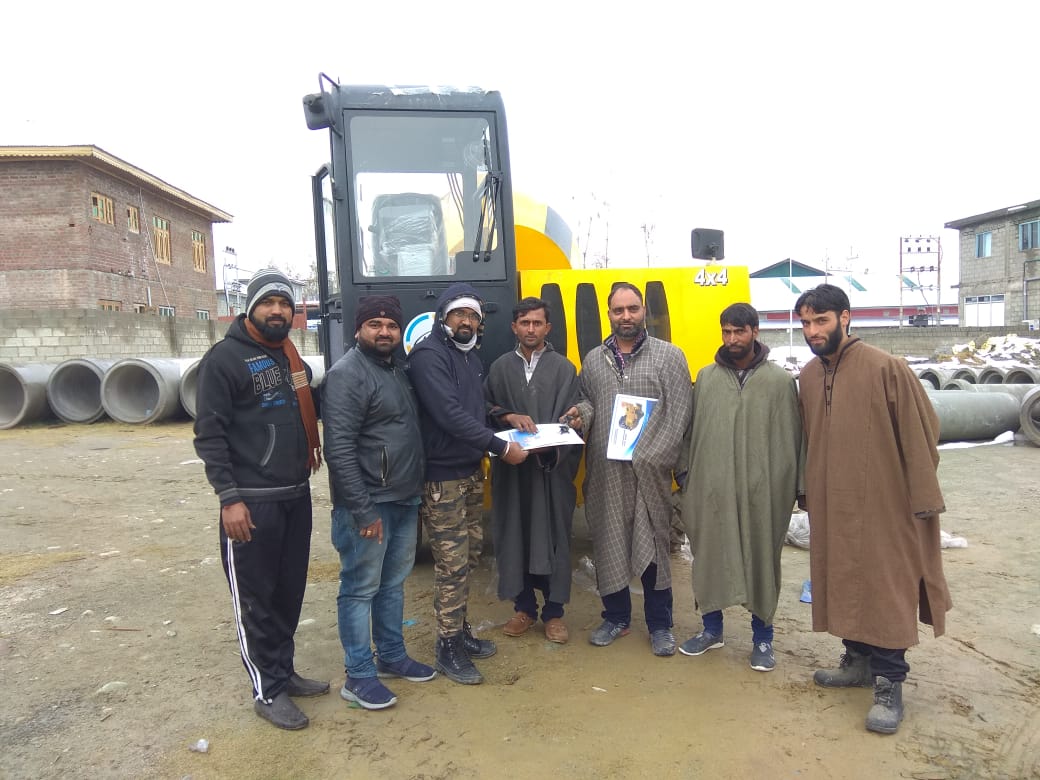 TCE 3000 Succefully delivered in Kashmir